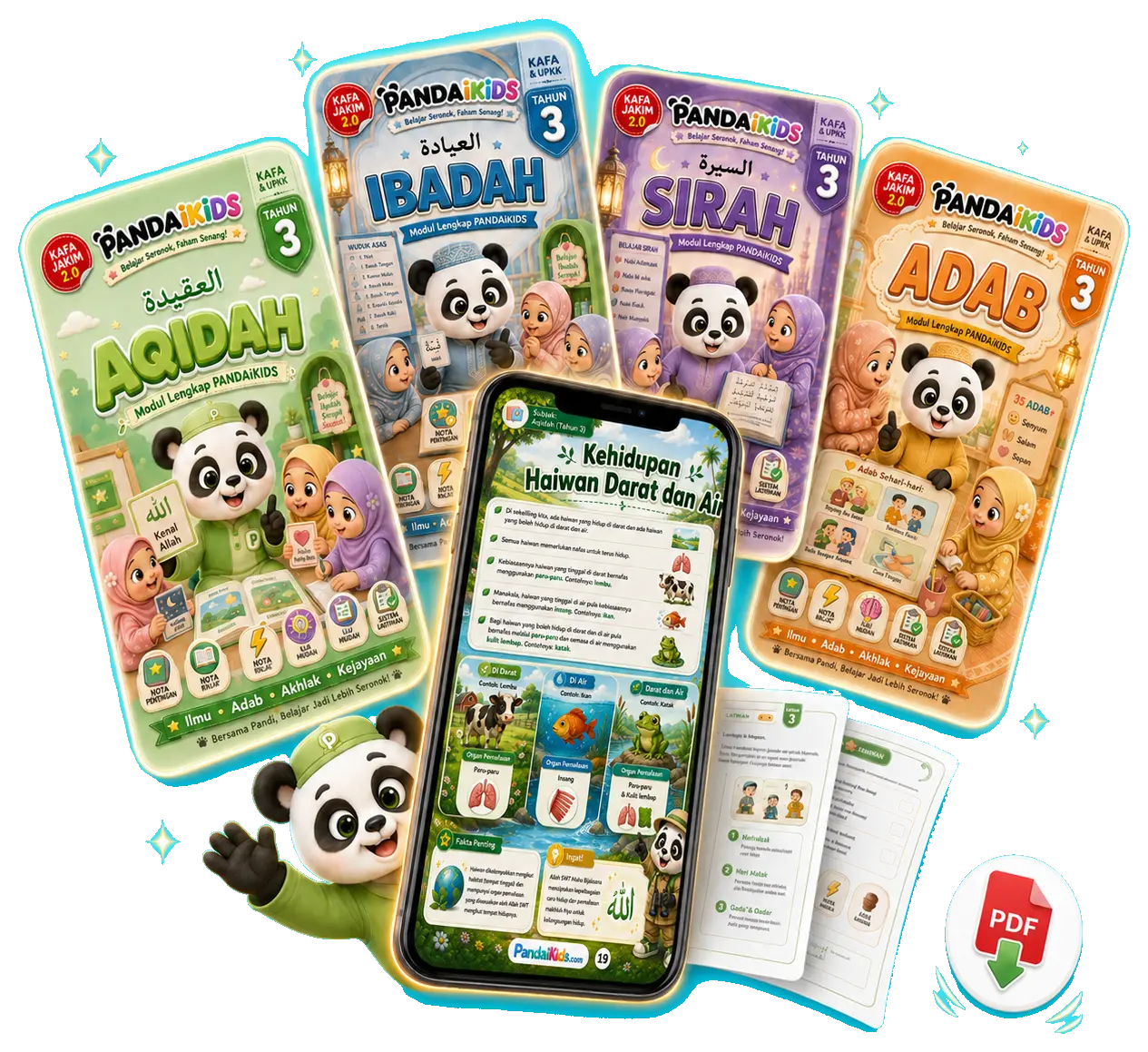 Pakej Nota Digital PandaiKids Tahun 3