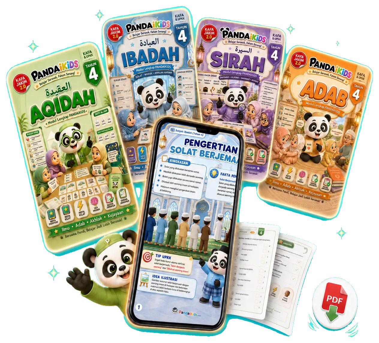 Pakej Nota Digital PandaiKids Tahun 4