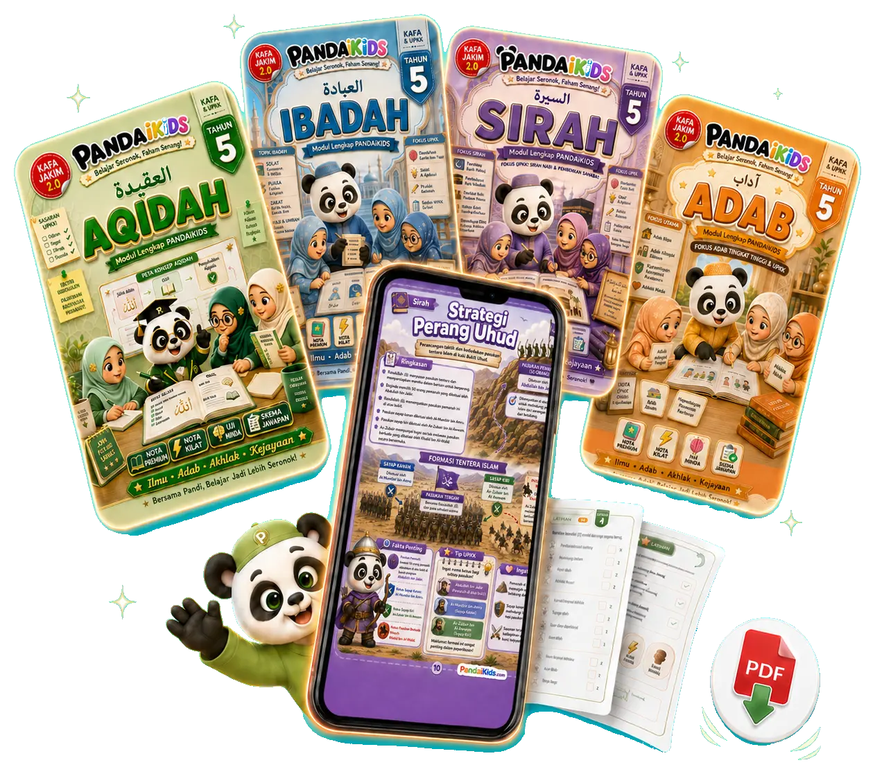 Pakej Nota Digital PandaiKids Tahun 5